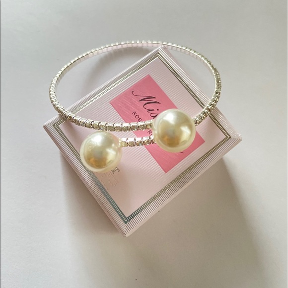 Super fashion bracelet faux pearl - Picture 2 of 5